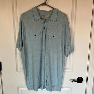 Lucky Brand Lightweight Light Blue Tee.